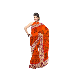 Saree nữ màu đỏ